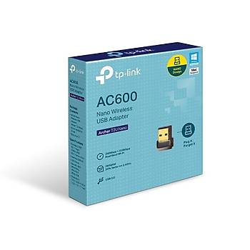 Tp-Link Archer T2U Nano 600 Mbps Kablosuz USB Adapt�r