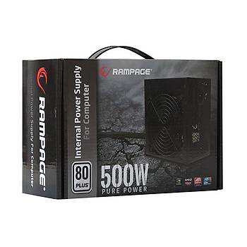 Rampage RMP-500-80P 500W 80 Plus Aktif PFC G�� Kayna��