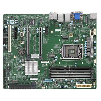 Supermicro MBD-X11SCA-F-O Workstation Anakart - Intel I3/I5/I7/I9 8 ve 9’uncu Nesil - Xeon E-2100 E-2200 - LGA1151 Sockhet H4 Anakart