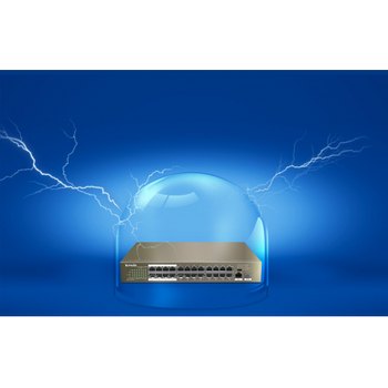 Tenda TEF1126P-24-250W, 24 Port, Y�netilemez Rack Mount Switch