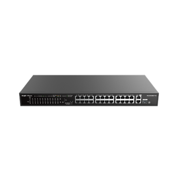 Ruijie Reyee RG-ES126S-P V2 24XFE-2XGE/1XGE SFP 370w POE 24 Port Switch