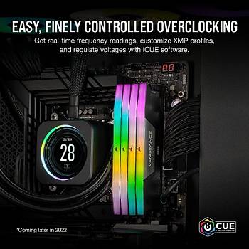 Corsair Vengeance RGB Black 32GB (2x16) CMH32GX5M2B5600C40K DDR5 5600MHz CL40 Ram