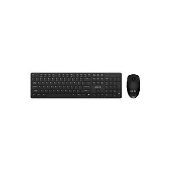 MSI Forge K200 Wirelesss Combo Kablosuz Klavye Mouse Seti