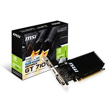 Msi GT710 1GD3H LP 1GB 64Bit DDR3 (LP) Ekran Kartý