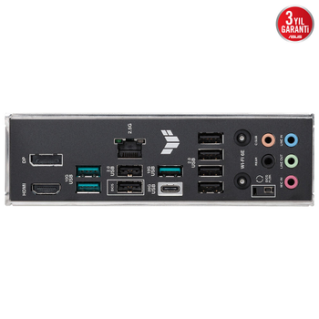Asus TUF Gaming B650E-PLUS 4xDDR5 3xM.2 DP HDMI Type-C Wi-Fi 6E Bluetooth v5.3 AM5 Soket Gaming Anakart