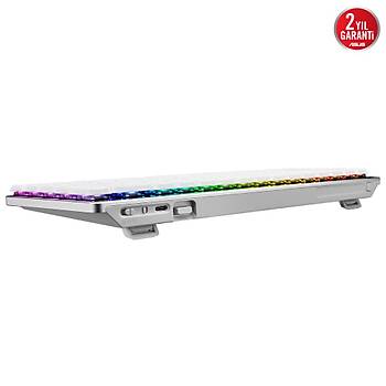 Asus Rog Falchion RX Low Profile RGB Kablosuz Beyaz Mekanik Red Switch Gaming Klavye