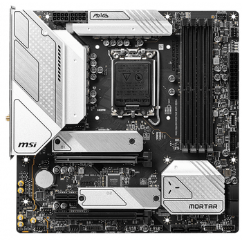 Ms� Mag B660M MORTAR WIFI DDR4 4800(OC) Mhz  mATX Anakart