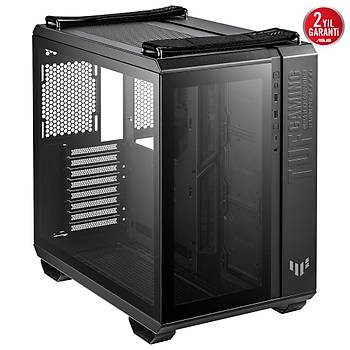 Asus Tuf Gaming GT502 Panaromik Temperli Cam Usb Type-C Siyah Mini ATX Kasa