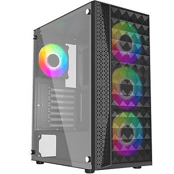 GameBooster GB-G2616B USB3.0 G�� Kaynaks�z Mesh Panel Siyah Kasa