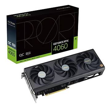Asus PROART-RTX4060-O8G 8GB GDDR6 HDMI DP 128BT Ekran Kart