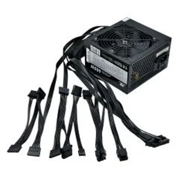 PowerBoost PB600AB 600W APFC 2*PCI-E 6+2 Pin 12cm Siyah Fanl� ATX PSU (Bulk)