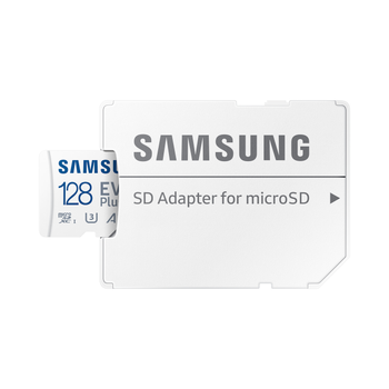 Samsung Evo Plus MB-MC128SA/TR 160Mbps Class10 UHS-I U3 A2 V30 128GB Micro SD Kart