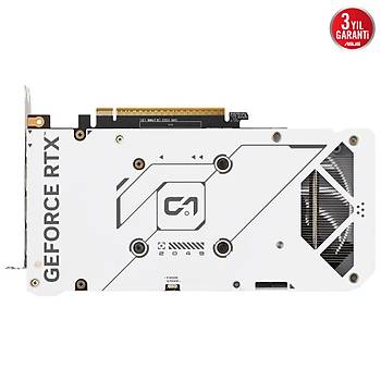 Asus Dual Geforce RTX 5060 8GB DUAL-RTX5060-O8G-WHITE GDDR7 128Bit DX12 Gaming Beyaz Ekran Kart�
