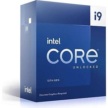 Intel i9-13900KF 24 ekirdek 3.0 GHz Kutulu lemci ( Fan Var )