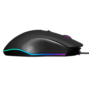 Gamdias Aura GS2 �ok Renkli 3600DPI Siyah USB Kablolu 6 Tu�lu Gaming Mouse