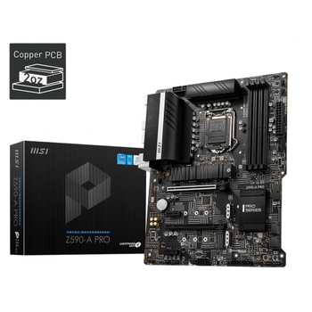 MSI MPG Z590-A PRO DDR4 5333MHz(OC) ATX 1200p