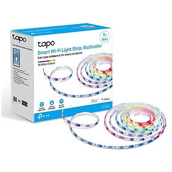 Tp-Lnk Tapo L920-5 Akll Wi-Fi Ik eridi 5Metre 16Milyon Renk RGBIG Tek Hat ok Renkli