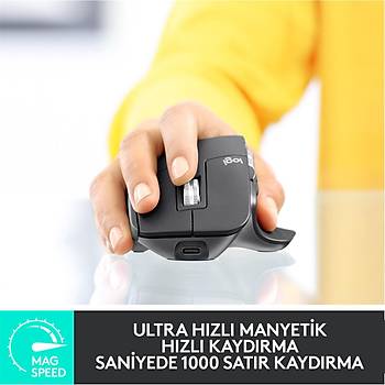 LOGTECH MX MASTER 3 KABLOSUZ MOUSE-SYAH 910-005694