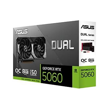 Asus DUAL-RTX5060-O8G-GAMING 128Bit Ekran Kart�