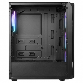 Everst X-RACER Mesh 600W  4x12cm RGB Fan Temperli Cam Yan Panel ATX Gaming  Kasa