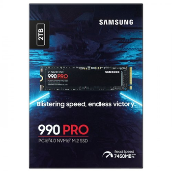 Samsung 990 PRO MZ-V9P2T0BW 2TB 7450/6900 NVMe PCIe M.2 SSD