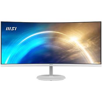 MSI Pro MP341CQW 34 n 3440x1440 (UWQHD) Curved 100Hz 1ms Anti-Glare Beyaz Monitor