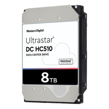Wd Ultrastar HUH721008ALE604 3,5" 8Tb 256Mb 7200 Rpm 7/24 Enterprise DATA CENTER-GVENLK-NAS-SERVER, HDD (DC HC510) (0F27457)