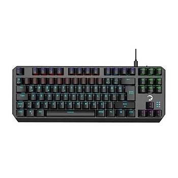 GamePower Overlord Mekanik K�rm�z� Switch T�rk�e Q 88 Tu� USB Gaming Klavye