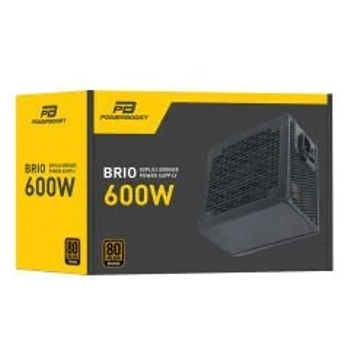 PowerBoost Brio BST-ATX600BEU 80+ Bronze 600W 12cm Fanl� ATX G�� Kayna��