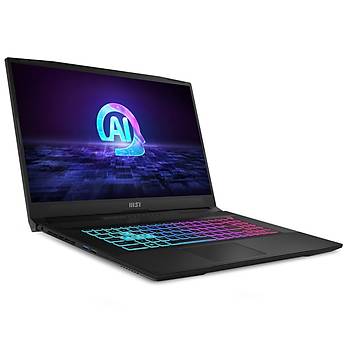 MSI NB Katana A17 AI B8VE-853XTR R7-8845HS 16GB DDR5 RTX4050 GDDR6 6GB 1TB SSD 17.3 FHD 144Hz FreeDOS Gaming Laptop