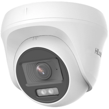 HiLook THC-T127-LPS 2Mpix 20Mt Gece Görüşü 2,8mm Lens Dual Light Dahili Mikrofon Dome Kamera