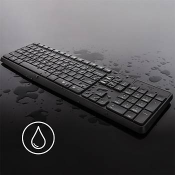 Logitech MK235 Kablosuz Klavye & Mouse Seti-Gri 920-007925