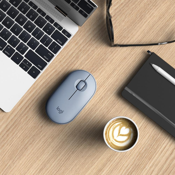 Logitech Pebble M350 910-005719 Bluetooth Optik Mouse Gri