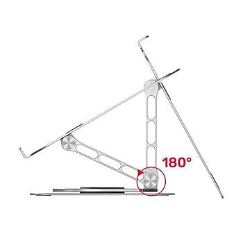 Unitek 360 Derece D�ner Metal  10-16�n� Notebook Standi (ot180sl01)