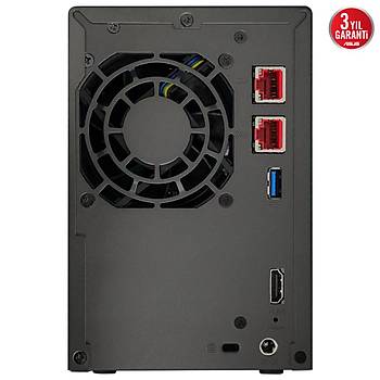 Asustor A6702T Intel N5105 2 Yuval (2X22TB DESTEGI) 4GB DDR4(16GB RAM DESTEGI) M.2 x4 PCIe x1 2.5GbE x2 USB 3.2 x3