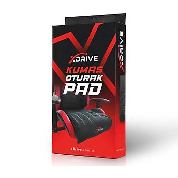 xDrive Premium Oturak Pad Kuma Siyah
