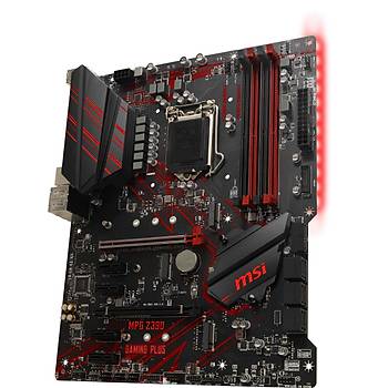 Msi Mpg Z390 Gaming Plus Soket 1151 DDR4 4400(OC) HDMI DVI M.2 USB3.1 Atx Anakart