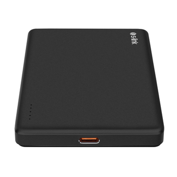 S-LINK MG105 Magsafe Siyah 5.000mAh 2xType-C 4 Led G�stergeli PowerBank