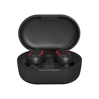 Asonic AS-TWS7S Siyah Mobil Telefon Uyumlu Bluetooth TWS AirPods Mikrofonlu Kulakl�k