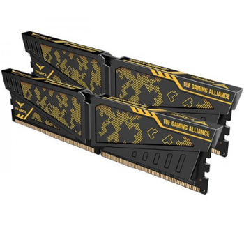 Team T-Force Vulcan TUF Gaming Alliance 16GB (2x8GB) 3200MHz CL16 DDR4 Gaming Ram (TLTYD416G3200HC16FDC01)