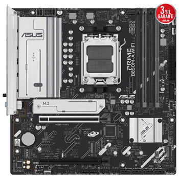Asus Prime B850M-A Wi-Fi AMD AM5 4xDDR5 Micro ATX Anakart