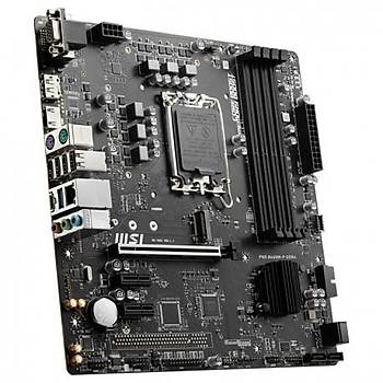 Ms� Pro B660M-P DDR4 4600(OC) HDMI VGA DP M.2 1700p Anakart