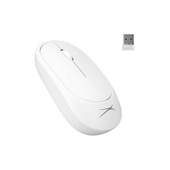 Altec Lansing ALBC6314 Beyaz 2.4GHz 1200DPI Mouse Türkçe Q Kablosuz Klavye + Mouse Set