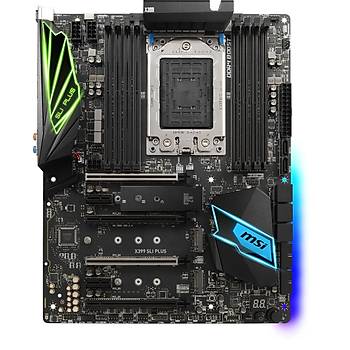Msi X399 SLI Plus TR4 DDR4 3600(Oc) USB3.1 RGB Atx Anakart