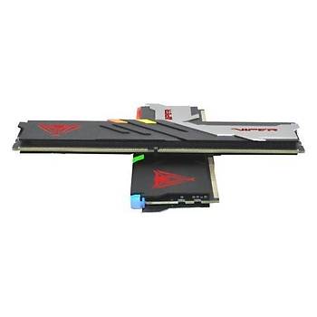 Patriot Viper Venom RGB 64GB PVVR564G560C40K (2x32GB) DDR5 5600MHz CL40 Gaming Ram Bellek