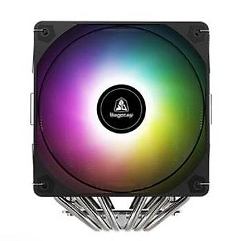 Segotep FZ6 Pro Siyah 2x120mm ARGB Hava So�utucu (LGA 1700 ve AM5 Uyumlu)