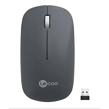 Lenovo Lecoo WS214-G Gri Kablosuz Mouse