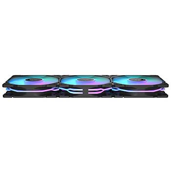 Asus Tuf TR120 So�utucu 3l� 120mm Siyah ARGB Adreslenebilir Rady�t�r Kasa Fan�