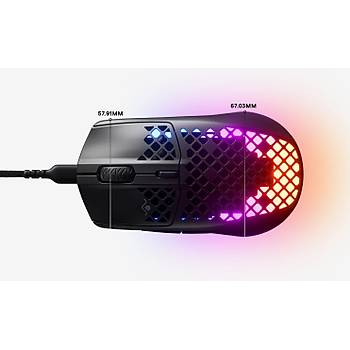 SteelSeries Aerox 3 2022 Onyx Kablolu Optik Oyuncu Mouse