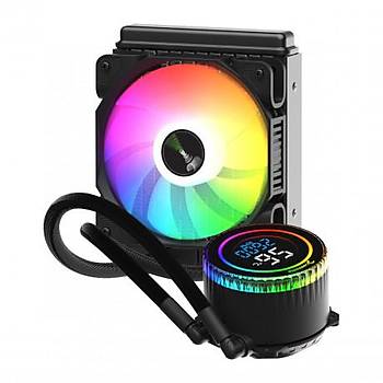 GamePower Skadi Round 120 ARGB AM5/LGA1700 Scaklk Ekranl Sv lemci Soutucu